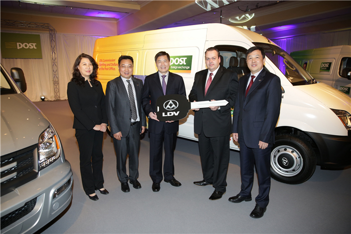 z6尊龙凯时官方网站大通260台V80交付爱尔兰国家邮政